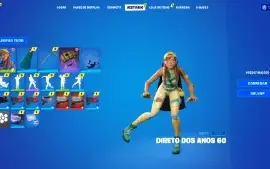 Conta Fortnite Season 7/ +40 Skins +47 Picaretas +1000Vbucks
