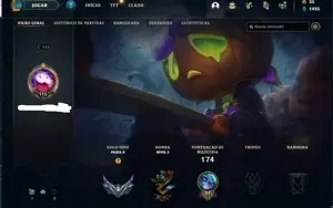 Conta do lol prata