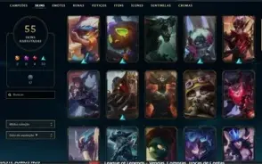 Conta do lol prata
