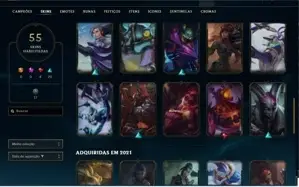 Conta do lol prata