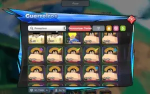 Conta roblox anime warriors 3 Full mitico, faz todo conteúdo