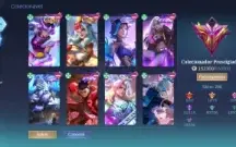 Conta com 6 skins legends e muito mais