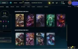 CONTA NVL 33 , 57 CHAMPS E 15 SKINS POR R$50,00 LEVE AGORA!