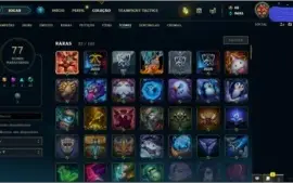 CONTA NVL 33 , 57 CHAMPS E 15 SKINS POR R$50,00 LEVE AGORA!
