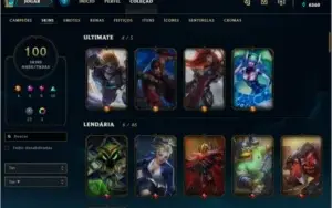 Conta de League of Legends