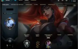 Conta de League of Legends