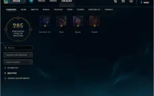 Conta de League of Legends