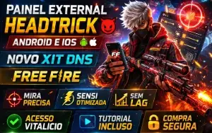 PAINEL EXTERNAL HEADTRICK ANDROID E IOS 😈 NOVO XIT DNS FREE
