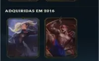 Conta de League of Legends Diamante 4 s9 ,agora unranked