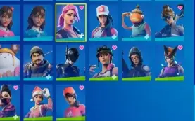 Vendo conta principal de fortnite com minty e skins OG PC