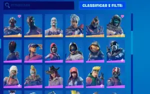 Vendo conta principal de fortnite com minty e skins OG PC