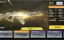 CONTA DE COD MOBILE, 1° PASSE 3 ARMAS LENDÁRIAS!