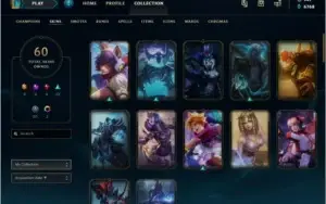 CONTA MAIN LEAGUE OF LEGENDS -GOLD IV-
