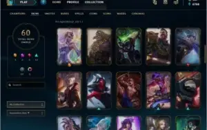 CONTA MAIN LEAGUE OF LEGENDS -GOLD IV-