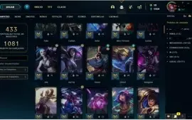 CONTA DE LOL 163 skin