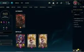 CONTA DE LOL 163 skin