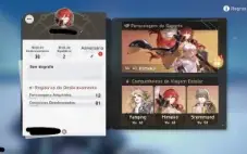 Conta Honkai Star Rail INSANA LVL 30 com Himeko + Yanqing