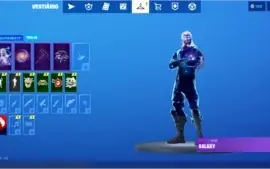 Conta fortnite com skin do galaxy