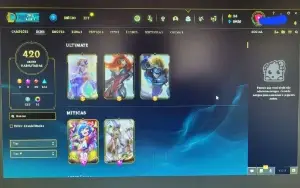 Conta De Lol - Level 292 - 420 Skins - Full Acesso