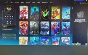 Conta De Lol - Level 292 - 420 Skins - Full Acesso