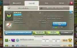 Clã Nv 9 (21 Vitórias Seguidas) Liga Ouro l + CV 7 Brinde