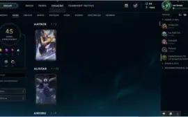 Conta de League of Legends