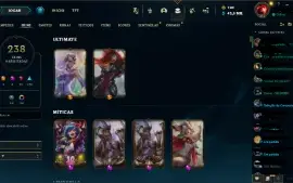 Conta lol league of legends lvl 476 238 skins