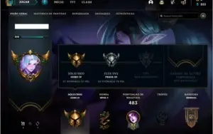 Conta prata 4 com 46 skins e 131 champs (Faltam 20)