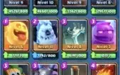 CONTA LEVEL 12 COM TODAS AS CARTAS E UMA TROCA DE NOME