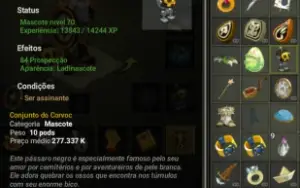 Conta Lv 200 Draconiros