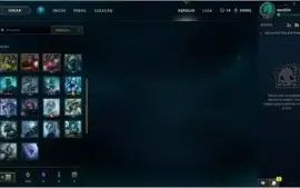 Conta league of legends borda platina
