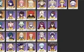CONTA GENSHIN AR57 ⭐SHOGUN+CORTADOR, EULA+CANÇÃO e MAIS ⭐