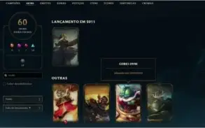 Conta LoL - CORKI OVNI