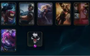 Uma incrível conta de LoL [189 Skins+ColeçãoRiot]