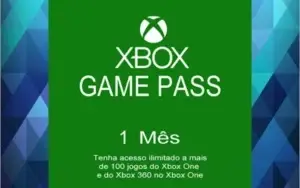XBOX ONE GAME PASS 1 MÊS  ENVIO IMEDIATO