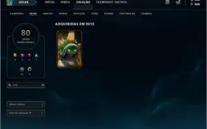 Conta com skins RARAS (Preço para vendar rapido)