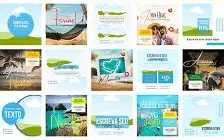 templates exclusivos e totalmente editáveis no Canvas