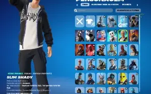 Conta de Fortnite PC Elite com muitas skins e passe