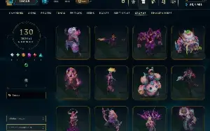 Conta 2016 E 487 Skins + Tft