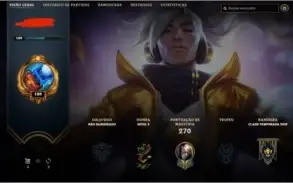 Conta com muitas skins prestígios