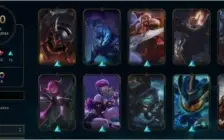 Conta com muitas skins prestígios