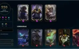 Conta com muitas skins prestígios