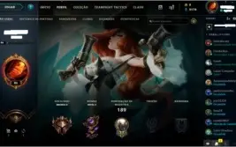 Conta de league of Legends