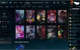 Conta de league of Legends