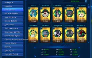 Conta LADMO Servidor Omegamon - Digimon Masters Online