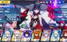 Honkai Impact 3 America contalvl45 HoT Asuka VioletExecuter
