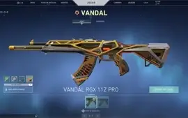 CONTA VALORANT - DIAMANTE 2 SMURF + VANDAL RGX 11Z PRO