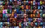 Conta LOL Gold V, Quase todos os champs e 350 skins Leia TD