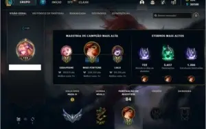 CONTA LEVEL 122 - PRATA IV - 10 PDL - COM EA PARA MUDAR NICK