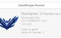 Conta D1 Boostada